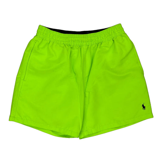 Polo By Ralph Lauren Sport Shorts - Medium Green Polyester