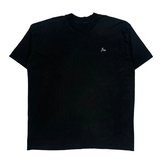 Sue'S Band Wagon Unbranded Single Stitch T-Shirt - Medium Black Cotton