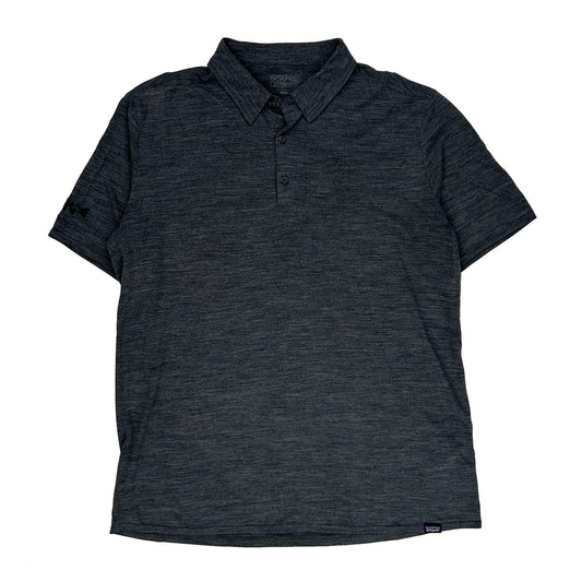 Patagonia Polo Shirt - Medium Grey Polyester