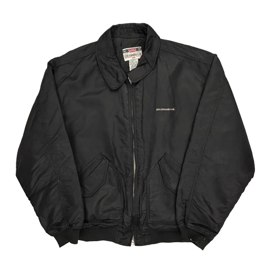 Levis Bomber Jacket - XL Black Nylon