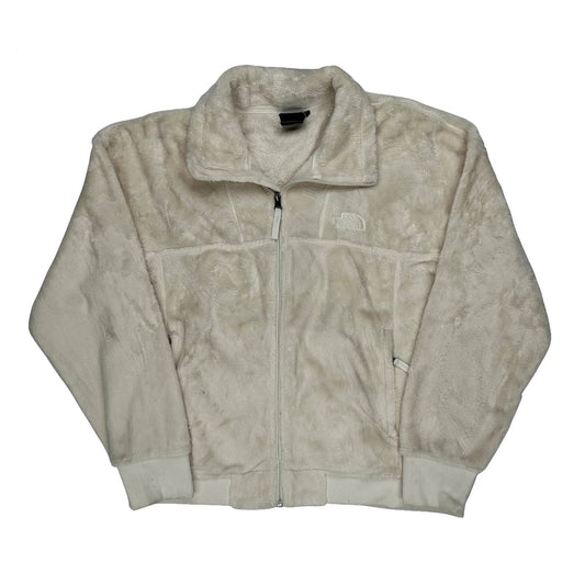 The North Face Fleece Jacket - XL Cream Polyester