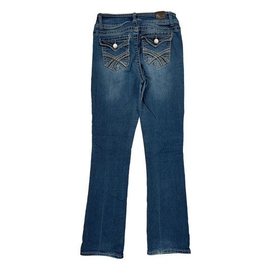 Unbranded Boot Cut Jeans - 28W UK 6 Blue Cotton Blend