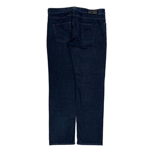 Vintage Armani Slim Fit Jeans - 36W 34L Dark Wash Cotton