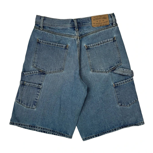 Vintage Outback Rider Denim Shorts - 32W 12L Blue Cotton