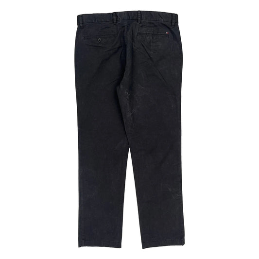 Tommy Hilfiger Chinos - 35W 31L Black Cotton