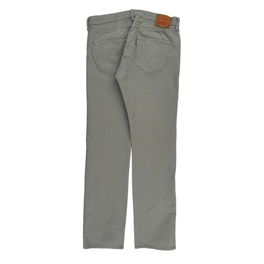 501 Levis Jeans - 34W 34L Grey Cotton