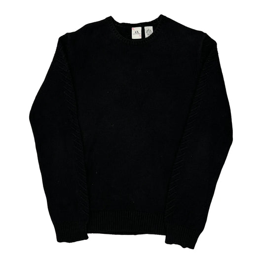 Armani Exchange Top - Medium Black Acrylic