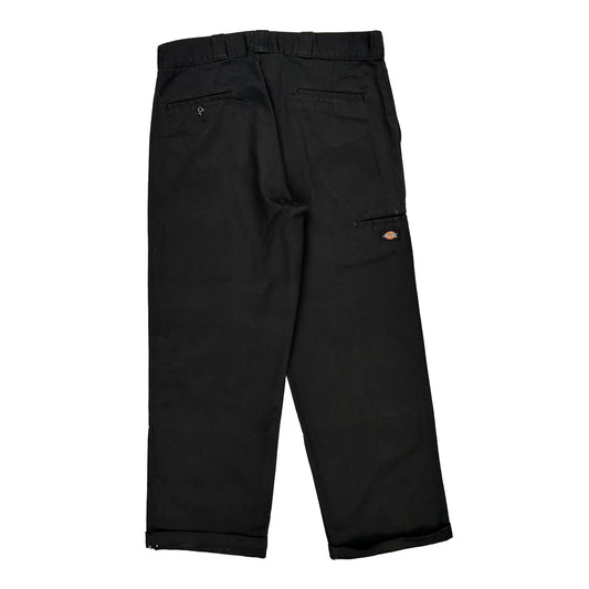 Dickies Cargo Trousers - 36W 32L Black Cotton