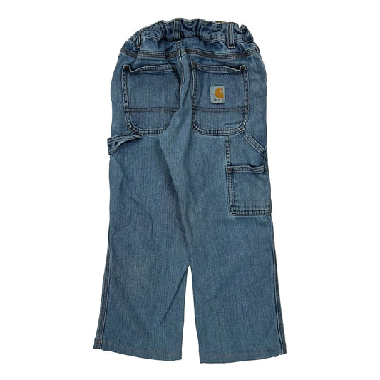 Vintage Age 8 Carhartt Carpenter Jeans - Medium Blue Cotton