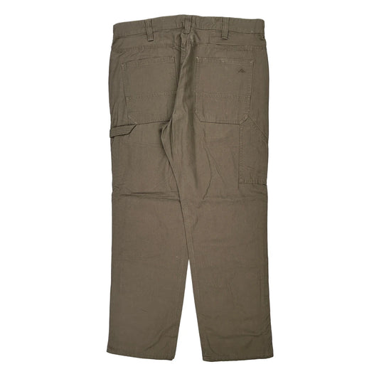 Ridgecut Cargo Trousers - 38W 32L Brown Cotton Blend