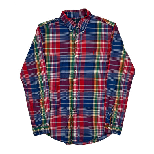 Ralph Lauren Checked Shirt - Medium Multicoloured Cotton