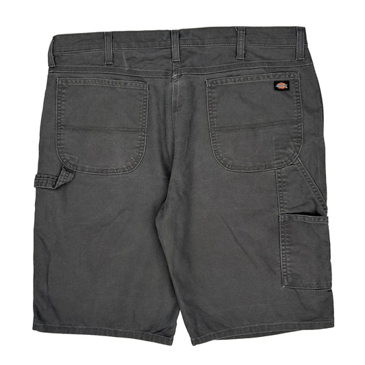 Dickies Carpenter Shorts - 38W 11L Grey Cotton Blend