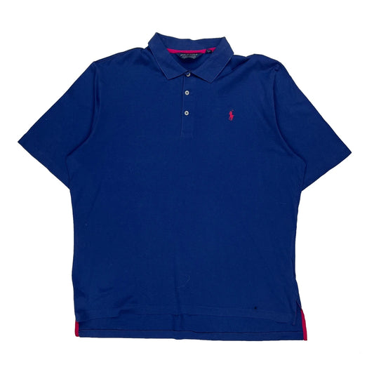 Polo By Ralph Lauren Polo Shirt - XL Blue Cotton