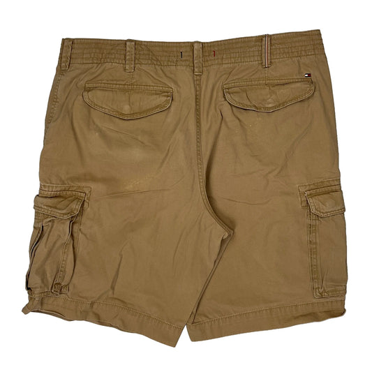 Vintage Tommy Hilfiger Cargo Shorts - 38W 10L Khaki Cotton