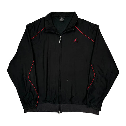 Jumpman Logo Jordan Track Jacket - XL Black Polyester