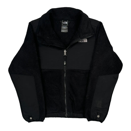 Age 7-8 The North Face Fleece Jacket - Small Black Polyester