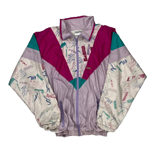 1980'S Golden Team Windbreaker - Large Multicoloured Polyester