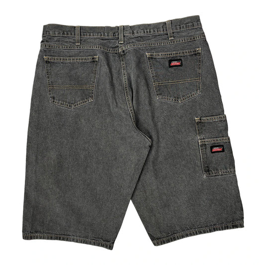 Vintage Dickies Denim Shorts - 36W 15L Grey Denim