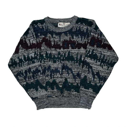Gioni Jumper - Medium Grey Acrylic