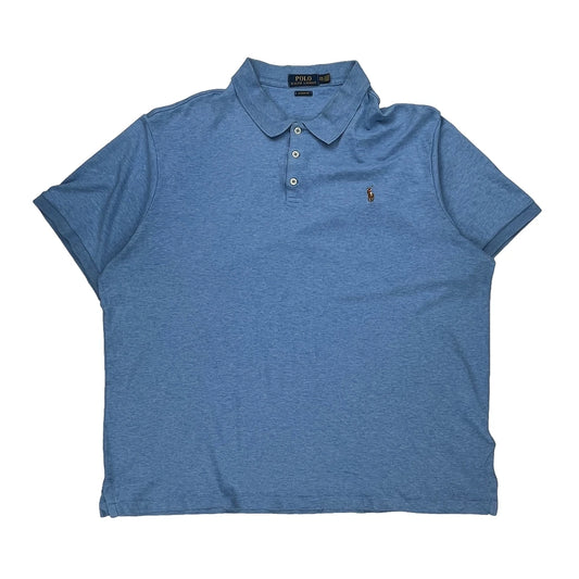 Polo By Ralph Lauren Polo Shirt - 2XL Blue Cotton