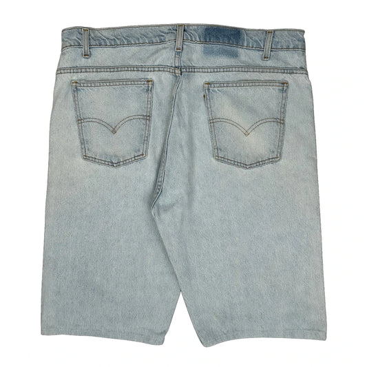 Levis Denim Shorts - 38W 10L Light Wash Denim