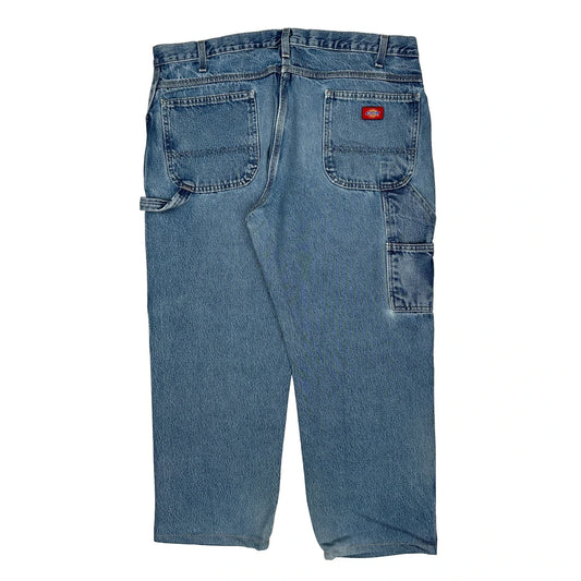 Vintage Dickies Double Knee Carpenter Jeans - 38W 27L Blue Cotton