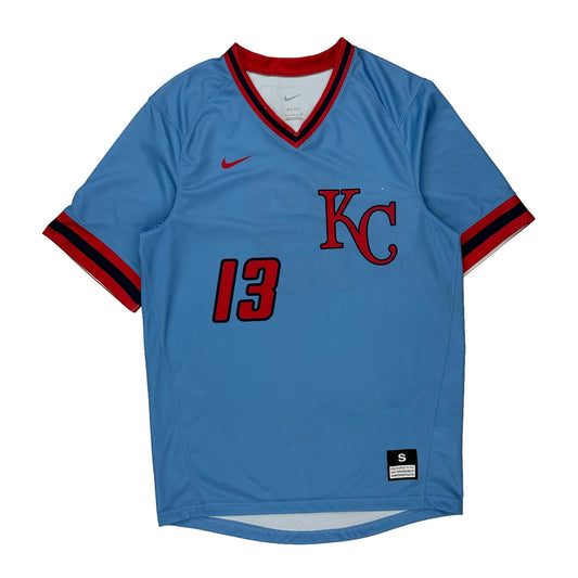 Kc Nike Jersey - Small Blue Polyester