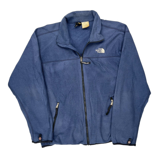 The North Face Fleece - Large Blue Polyester