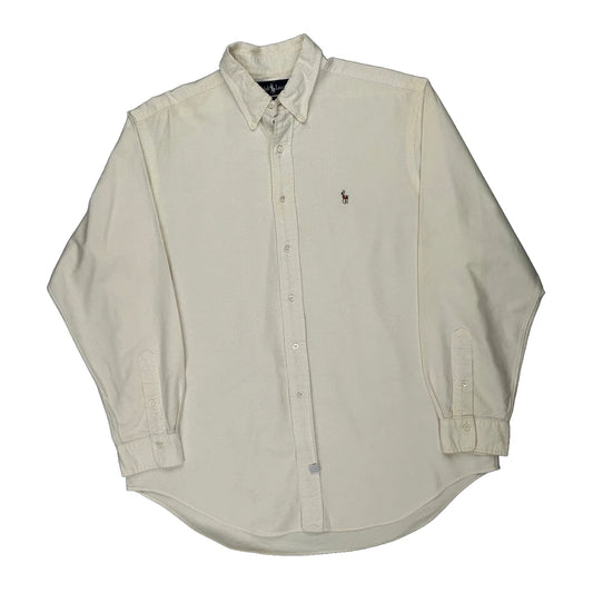 Ralph Lauren Shirt - XL Cream Cotton
