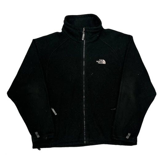 Vintage The North Face Fleece Jacket - XL Black Polyester