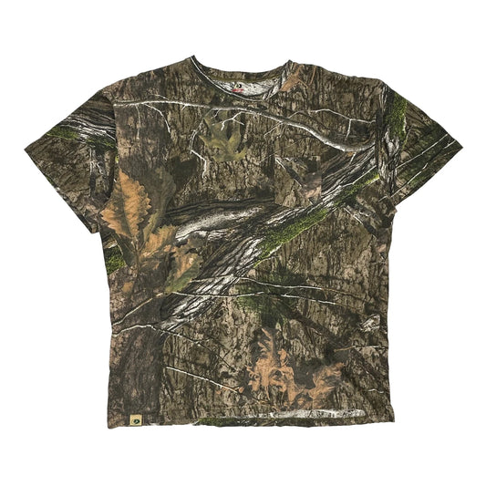Mossy Oak T-Shirt - 2XL Camo Cotton