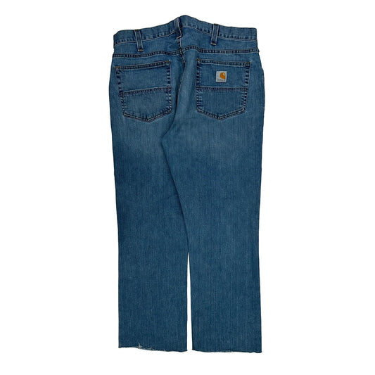 Carhartt Jeans - 36W 27L Blue Denim