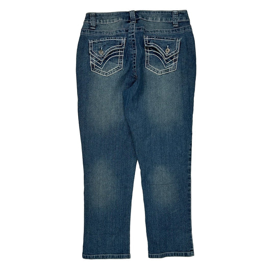 Diesel Contrast Stitch Jeans - 30W UK 10 Blue Cotton