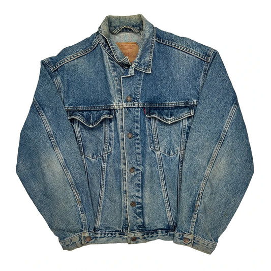 Levis Denim Jacket - Medium Blue Denim