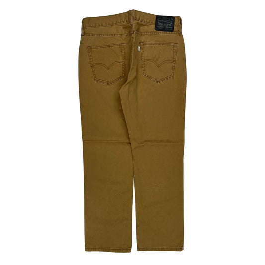 Levis Jeans - 34W 30L Brown Cotton