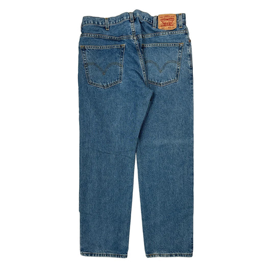 505 Levis Jeans - 36W 32L Blue Denim