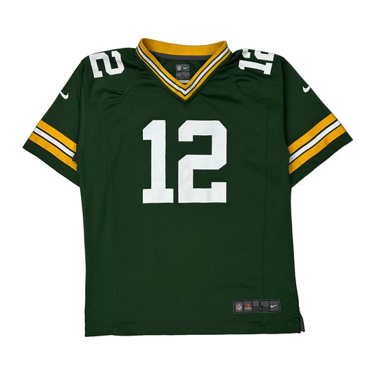 Green Bay Packers Nike Football Jersey - Large Green Polyester