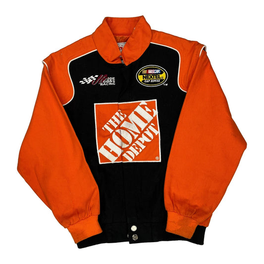 Joe Gibbs Racing Chase Authentics Nascar Bomber Jacket - Small Black Cotton