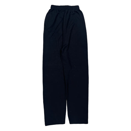 Vintage Fairfield Champion Spellout Joggers - Small Black Cotton