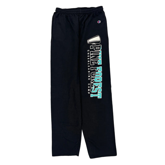 Pine Forest Cheerleading Camp Champion Joggers - Large Black Cotton Blend