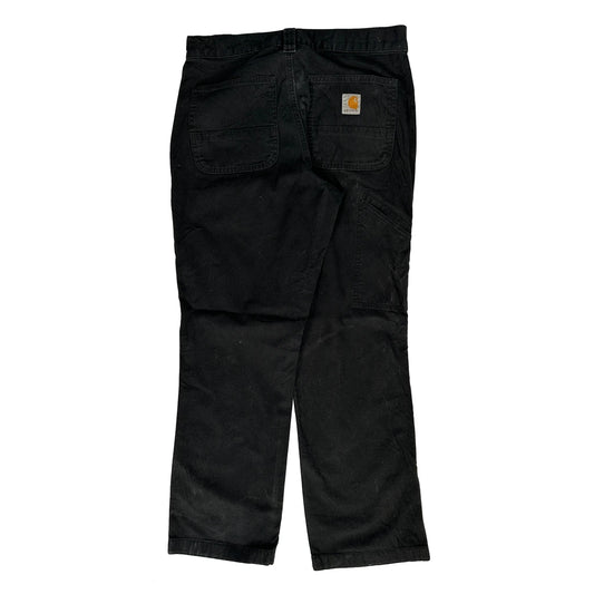 Carhartt Carpenter Trousers - 29W 28L Black Cotton