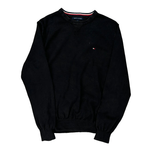 Tommy Hilfiger Jumper - Medium Black Cotton