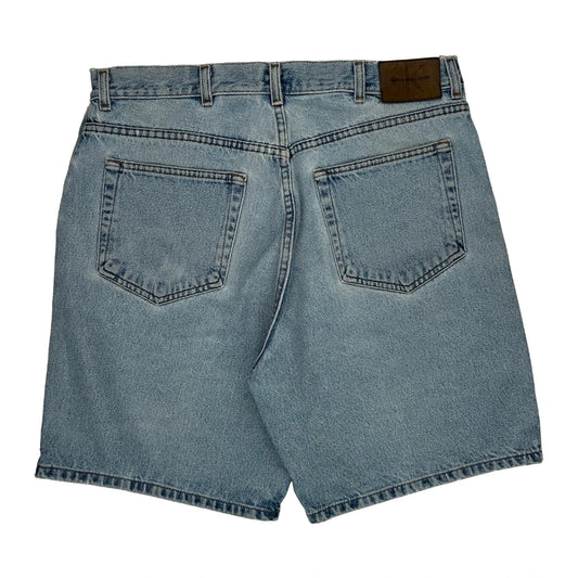 Calvin Klein Jeans Denim Shorts - 34W 9L Light Wash Cotton