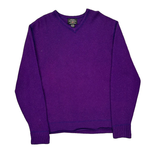 Ralph Lauren Jumper - XL Purple Wool