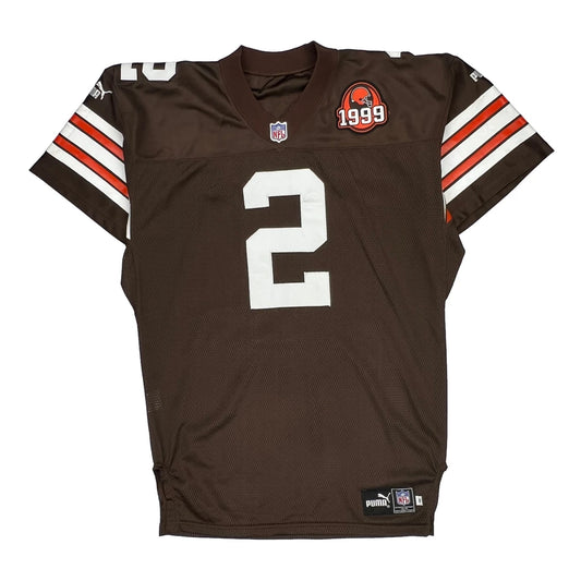 Cleveland Browns Puma Football Jersey - XL Brown Polyester