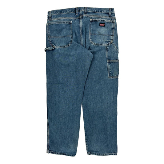 Vintage Dickies Carpenter Jeans - 36W 32L Blue Cotton