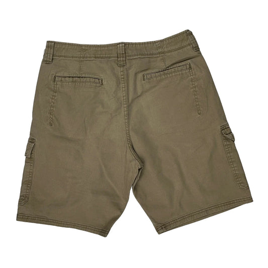 Wrangler Cargo Shorts - 32W 10L Khaki Cotton
