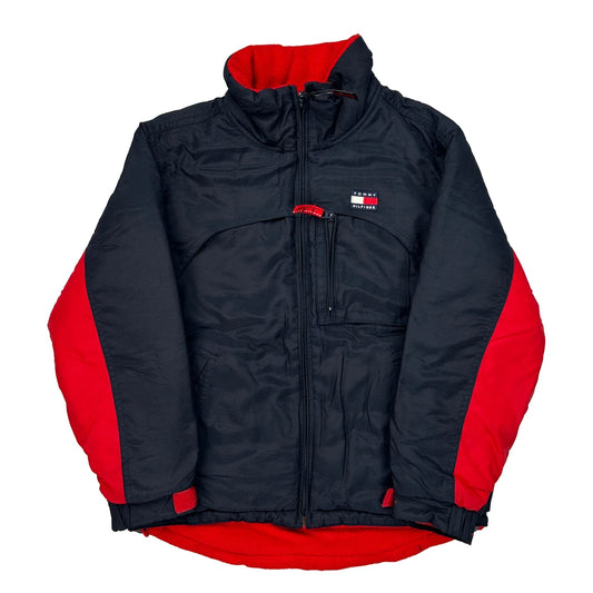 Tommy Hilfiger Reversible Jacket - Small Black Nylon