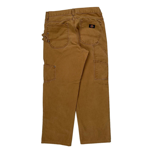 Vintage Dickies Carpenter Trousers - 29W 29L Brown Cotton