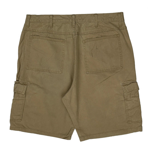 Wrangler Cargo Shorts - 36W 11L Khaki Cotton